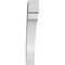 Ekena Millwork 3 1/2-in. W x 20-in. D x 24-in. H Merced Architectural Grade PVC Knee Brace BRCP035X20X24MRC - alternate 6